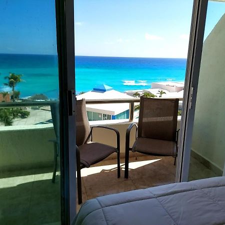 Departamento Cielo Ocen View En Condominios Solymar Cancun Luaran gambar