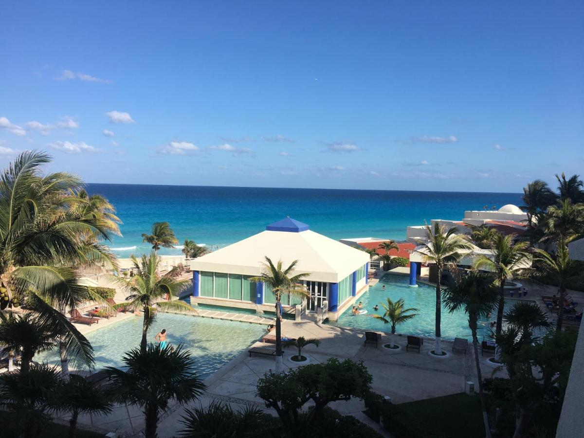 Departamento Cielo Ocen View En Condominios Solymar Cancun Luaran gambar