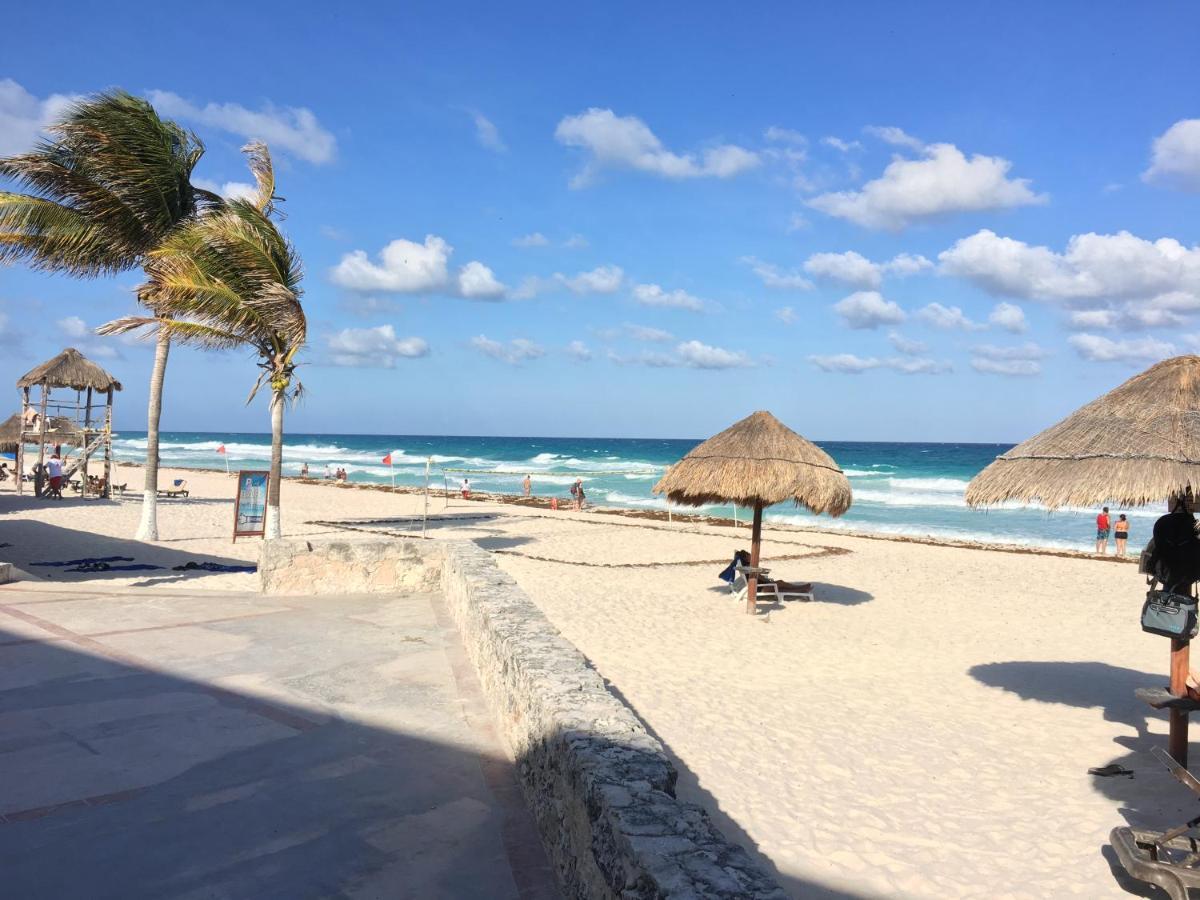 Departamento Cielo Ocen View En Condominios Solymar Cancun Luaran gambar