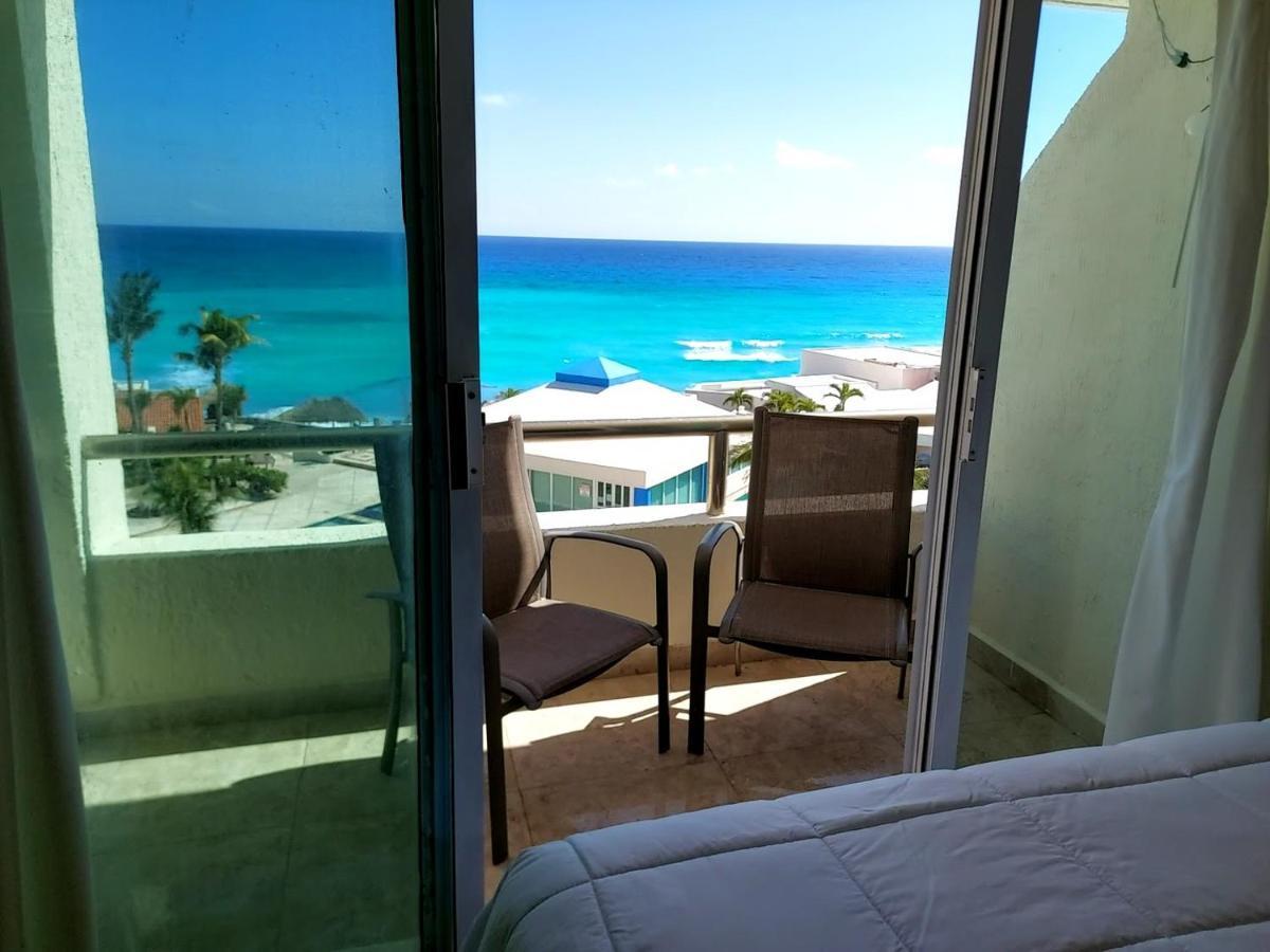 Departamento Cielo Ocen View En Condominios Solymar Cancun Luaran gambar