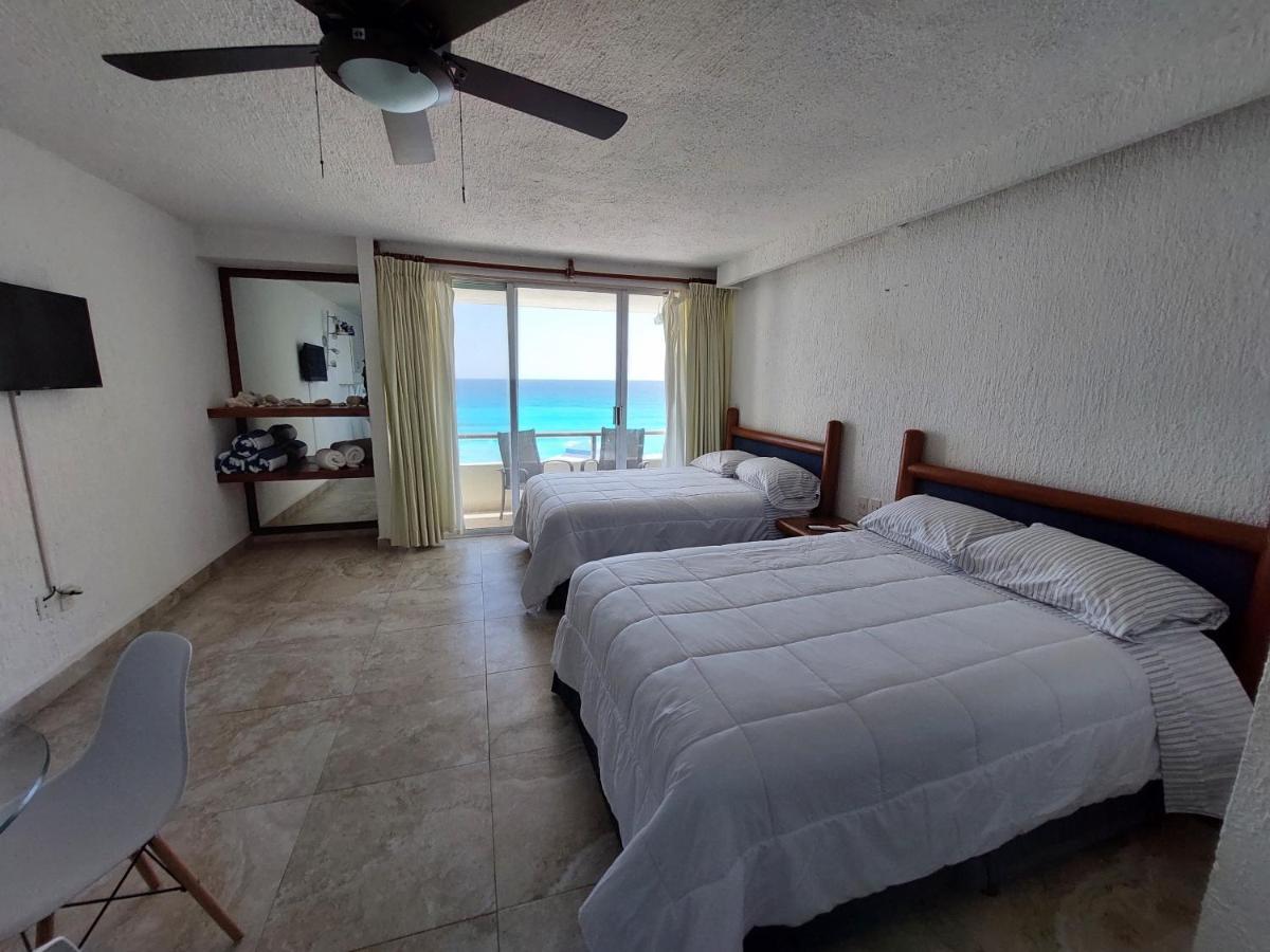 Departamento Cielo Ocen View En Condominios Solymar Cancun Luaran gambar