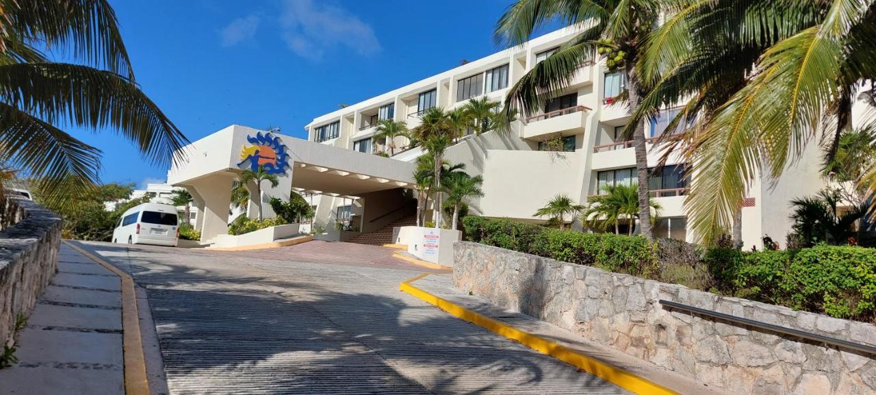 Departamento Cielo Ocen View En Condominios Solymar Cancun Luaran gambar